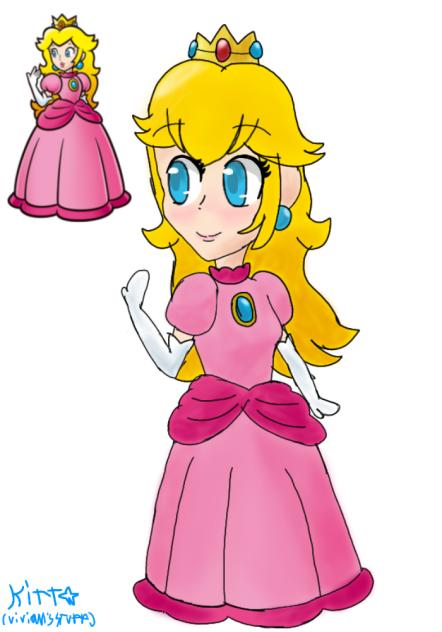 Peach but my art style