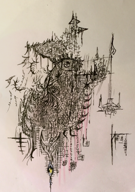 ボールペン画 Ibispaint