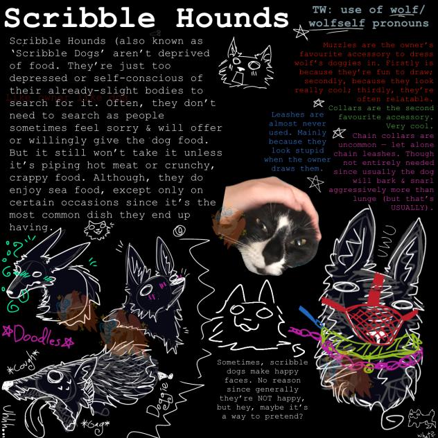 Scribble Hounds Sheet.2