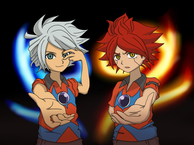 バンガゼと握手