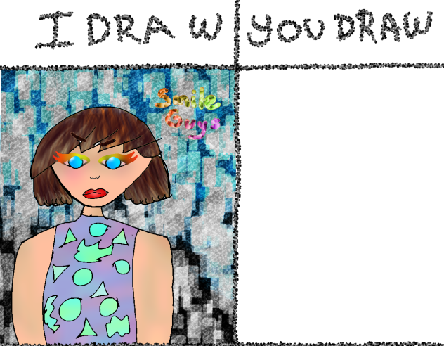 I draw you draw girll