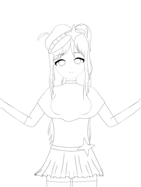 Request. IsabellaTheRebel ⭐️⭐️ - lineart