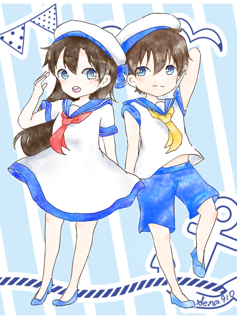 快青マリン Ibispaint