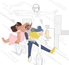 The Crew On a Bike ✌🏼