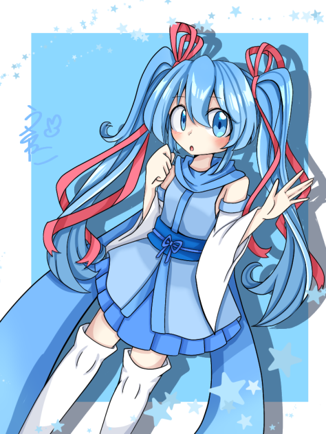 アニメ塗り風？