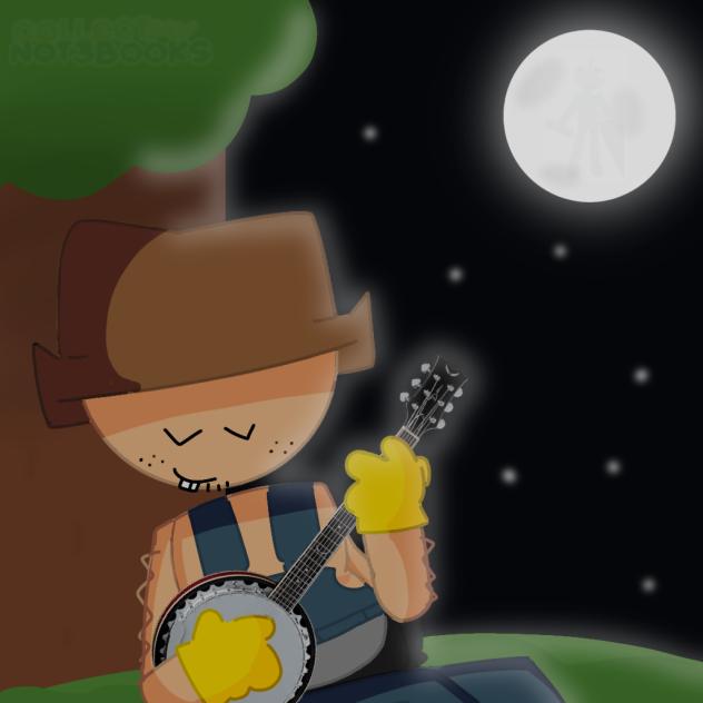 cleetus under the moon