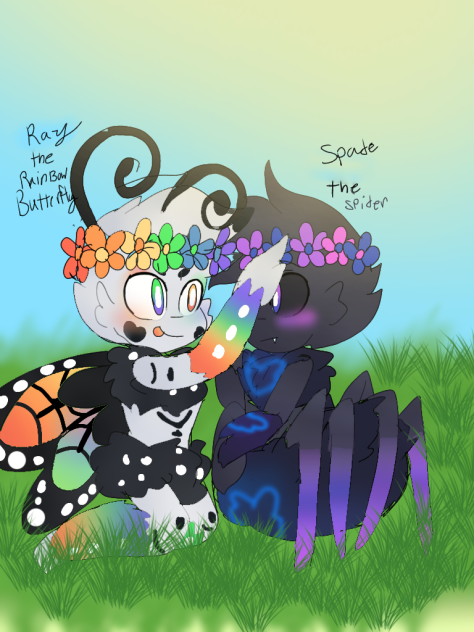 spade the butterfly&spade the spider