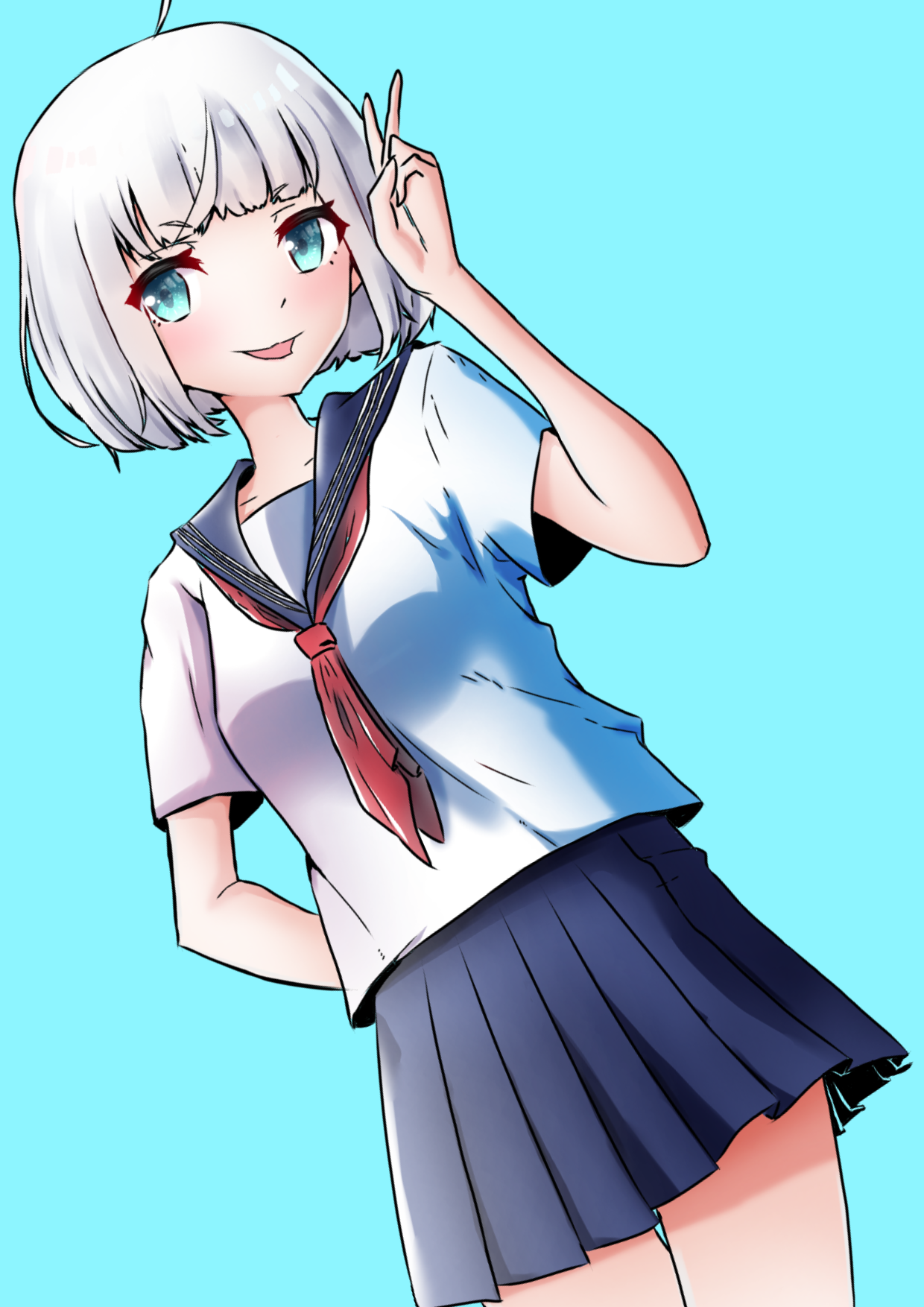 High school girl - ibisPaint