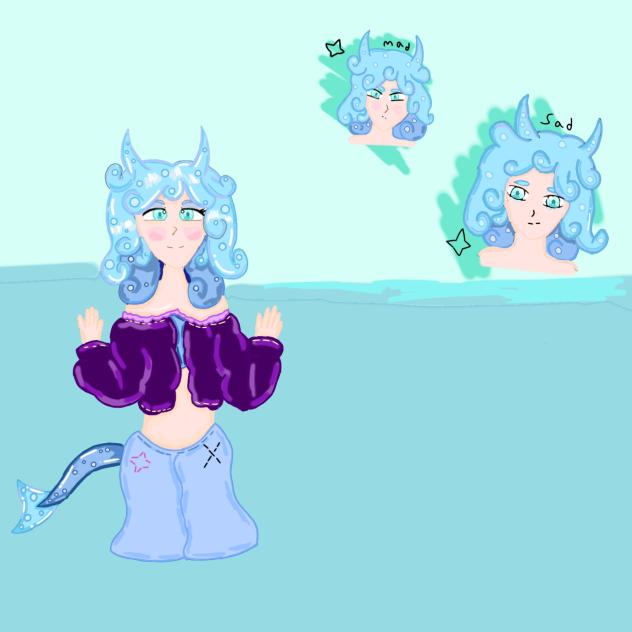 it's finally summer here is my (oc) naia