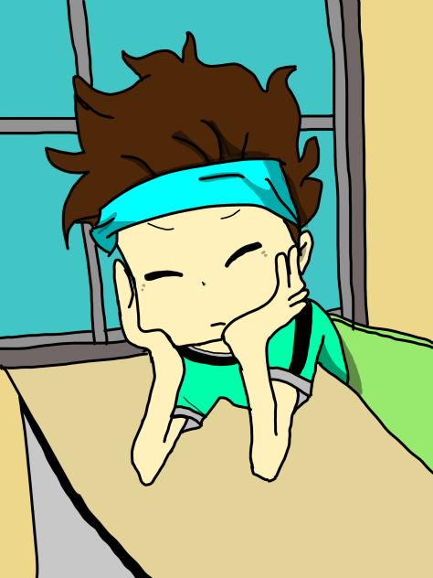 妖怪ウオッチ 退屈にしてる拓海くん｛タク｝