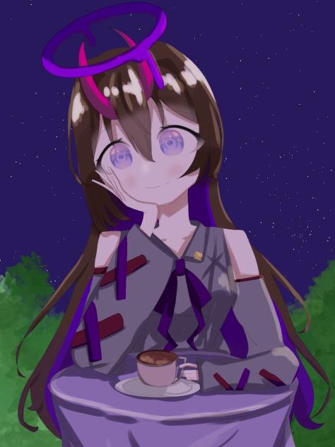 夜のお茶会