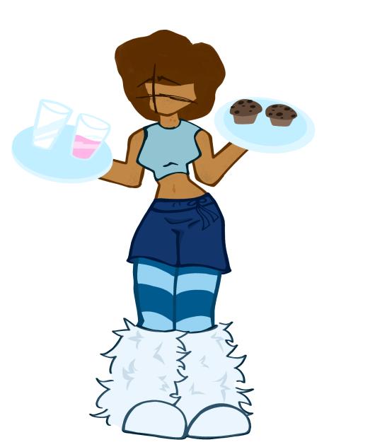 waitress oc idfk - ibisPaint