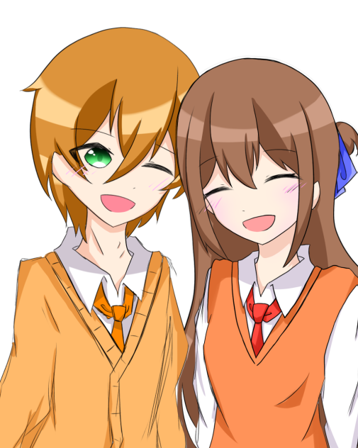 ジェルくんと遠井さん　色付き