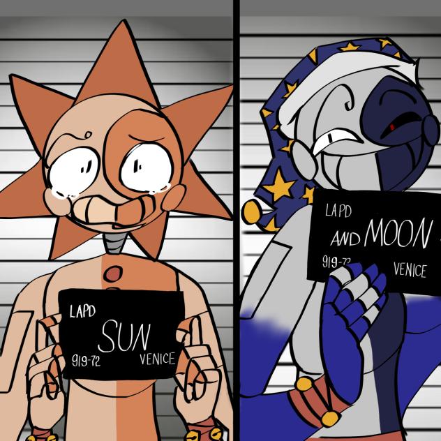 Sun and moon got arrested