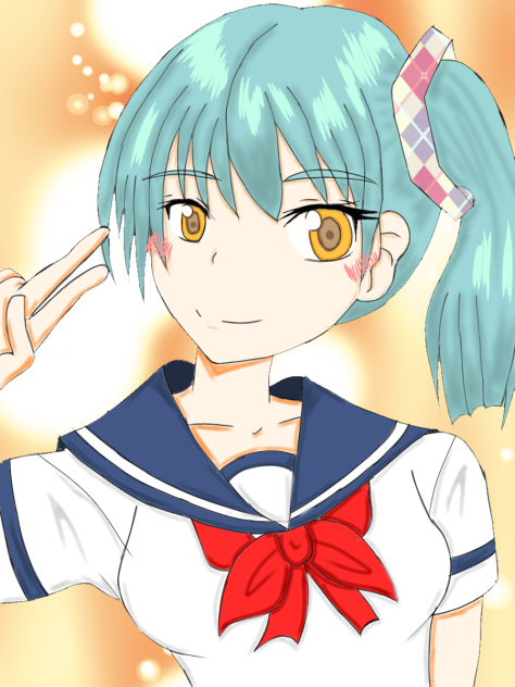 ピースを！