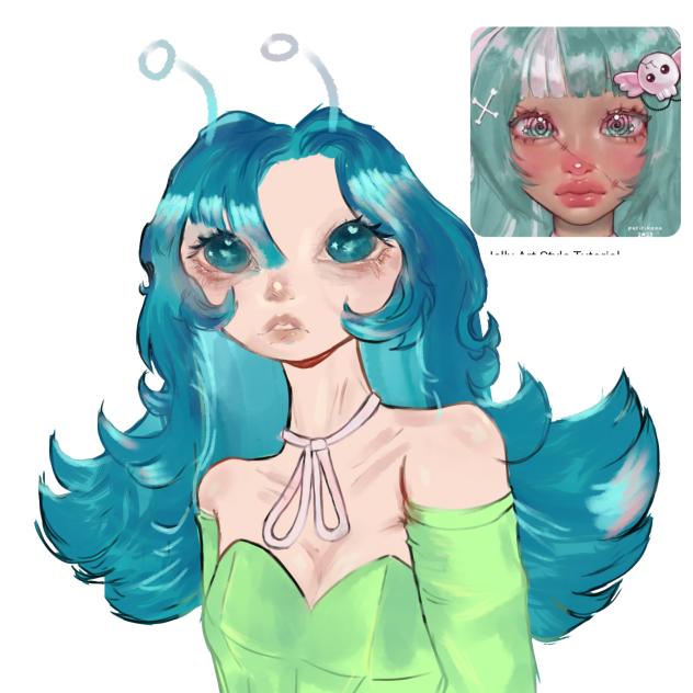 my try at jelly art style