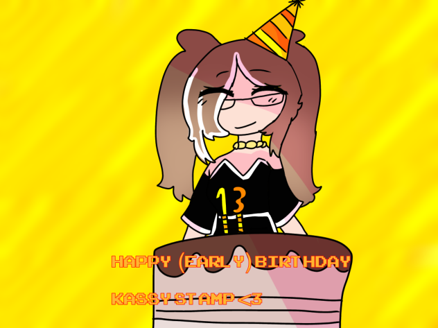 HAPPY BIRTHDAY KASSY STAMP