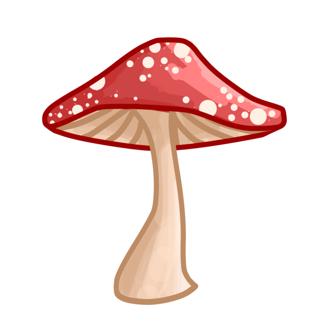 Mushroom Sticker