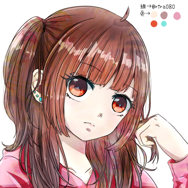 りら様の素敵な線画お借りしました！