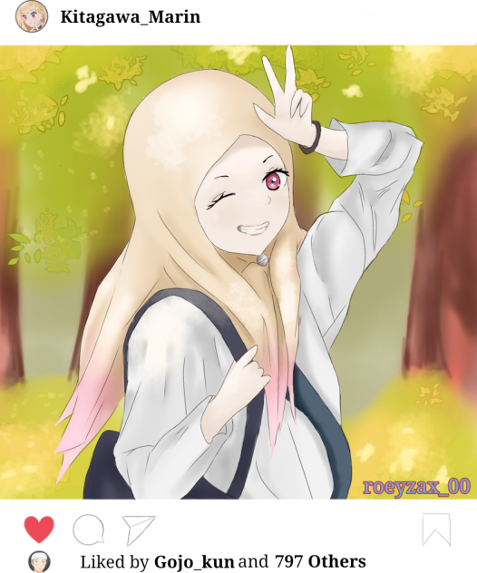 Kitagawa Marin Hijab