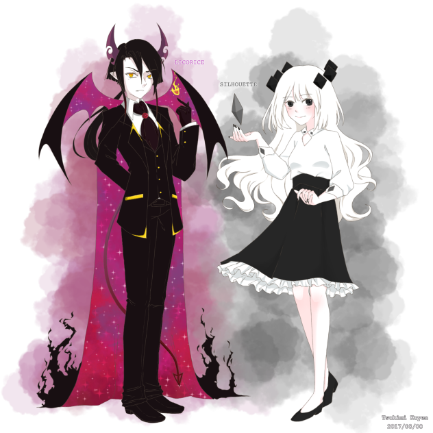 Licorice y Silhouette ibisPaint