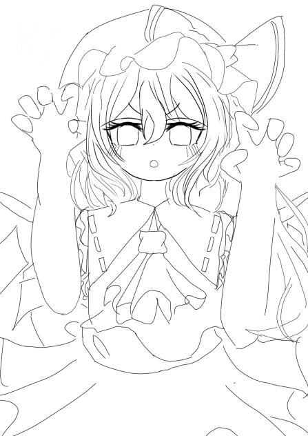 フラン塗り絵！