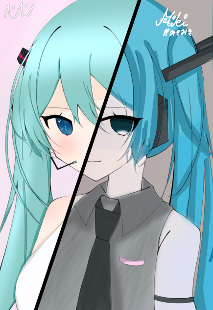 ミクちゃん合作！