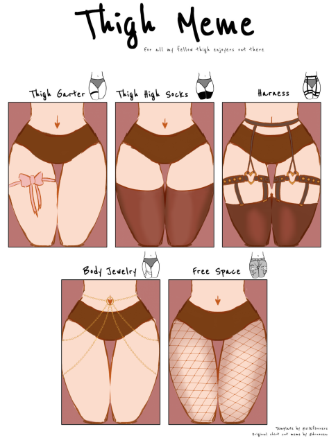 thigh meme