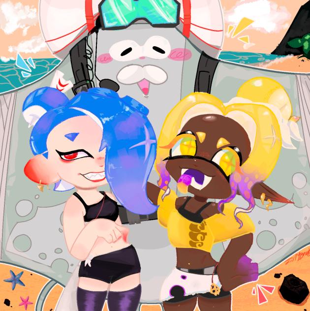SPLATOON RAIDERS AKJDSFH-