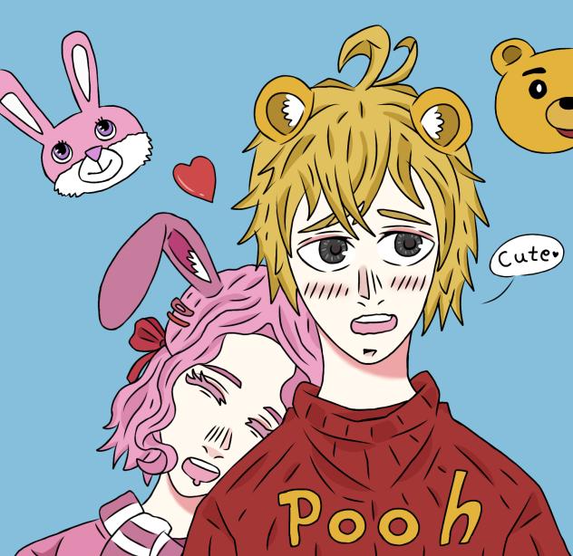 Pooh and Pinky