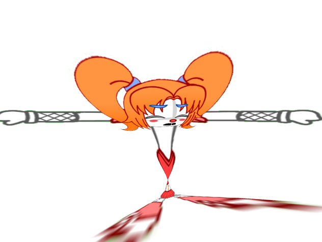 Circus baby top view be like