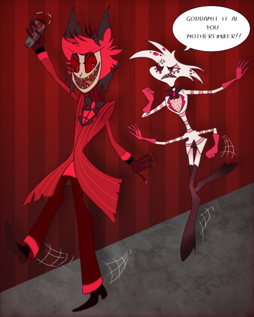 commission Alastor and Angel