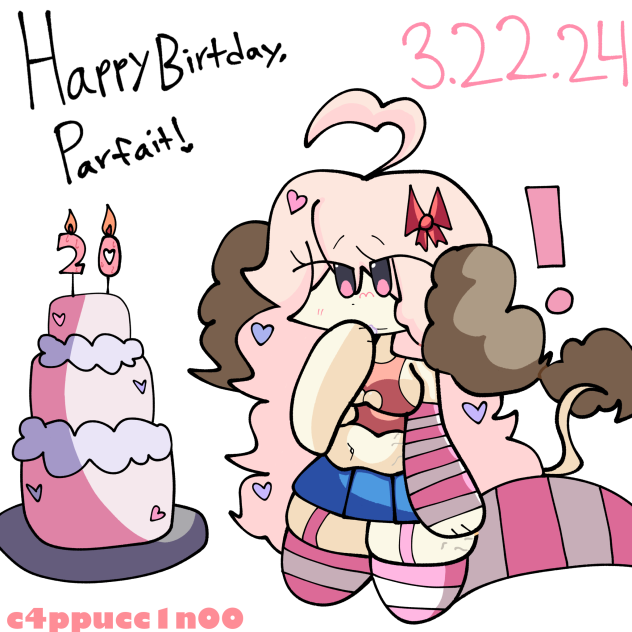 Parfait the bday girl!