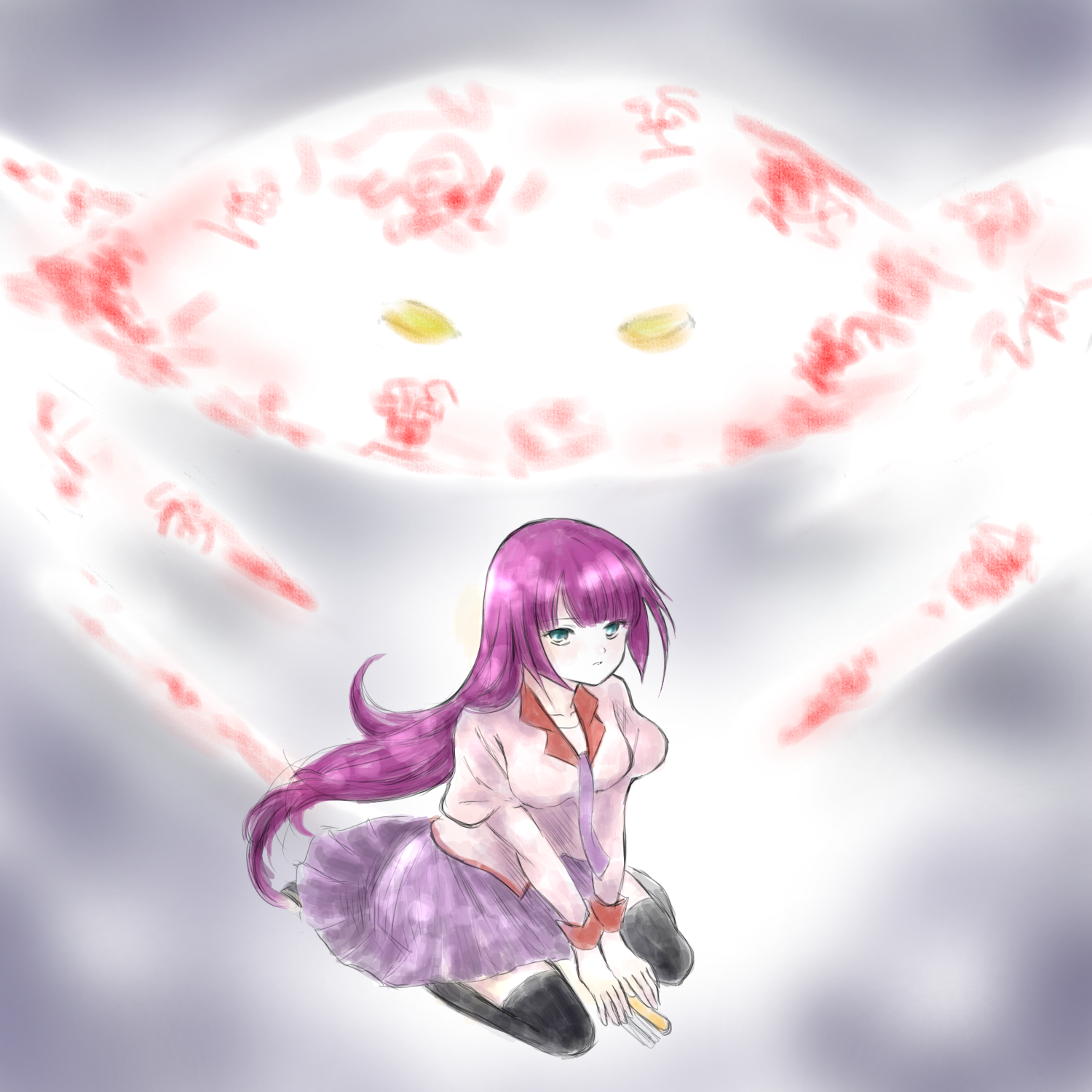 化物語戦場ヶ原ひたぎちゃんと重し蟹ファンアート - ibisPaint