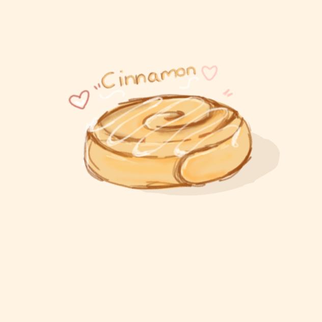 cinnamon roll - ibisPaint