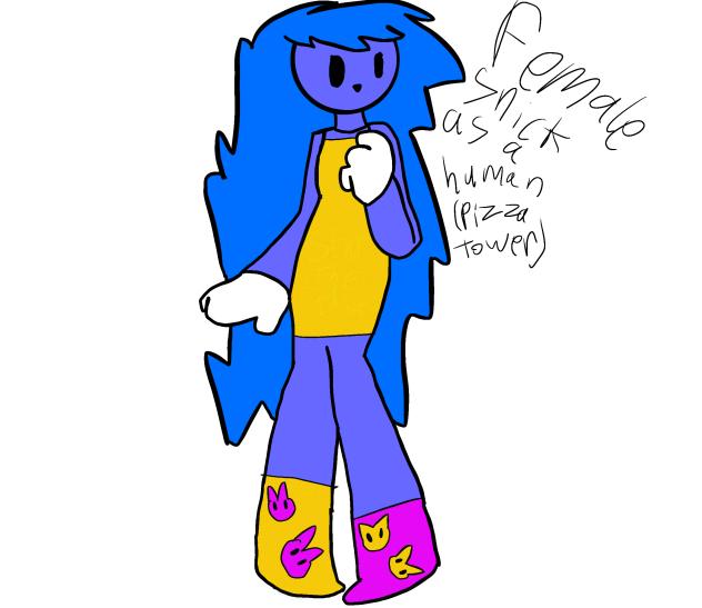 Snick but female and humananized