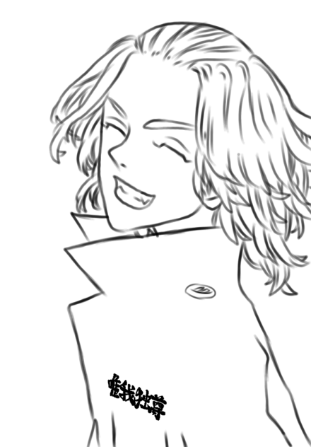 🇯🇵 マイキー 🇯🇵 Lineart