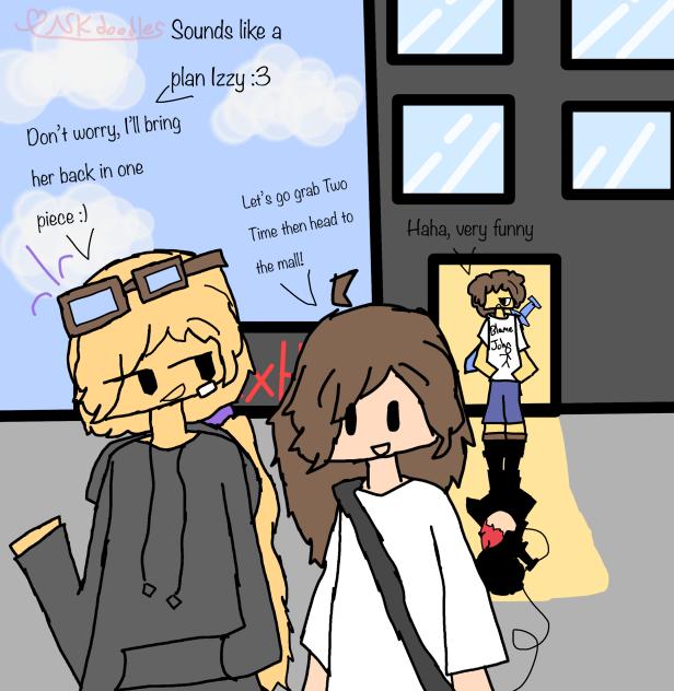 BLOXY AND IZZY - ibisPaint