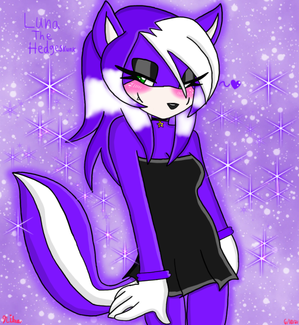 Luna The Beautiful HedgeSkunk