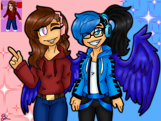 Roblox Speedpaint me and Tatiana