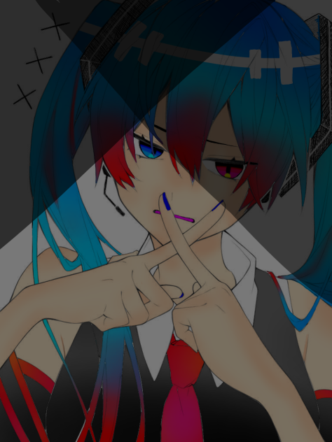 フリー線画塗ってみた