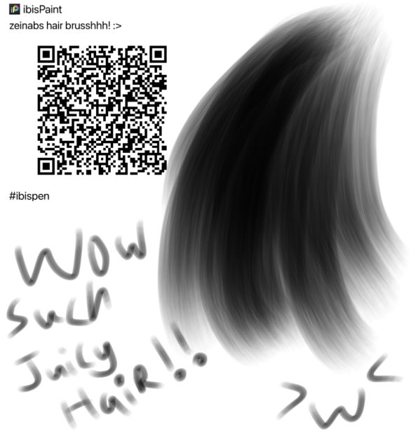 My hair brush for realism