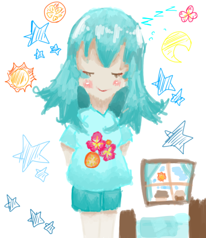 起きてる？