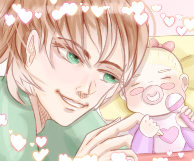 New Father 👨‍👧💜