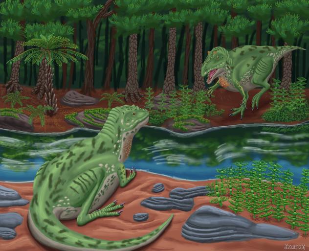 Acrocanthosaurus Atokensis Dancing