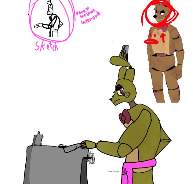 spring trap making pancakes