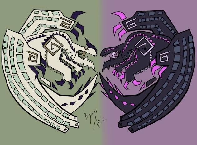 Gore Magala and Shagaru Magala Fan Icon