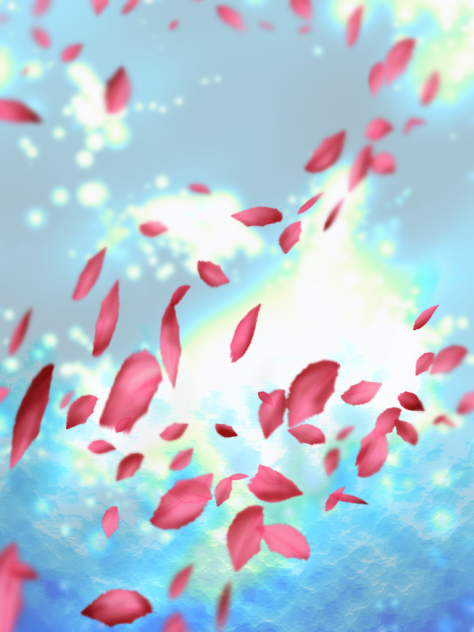 背景 花びら2