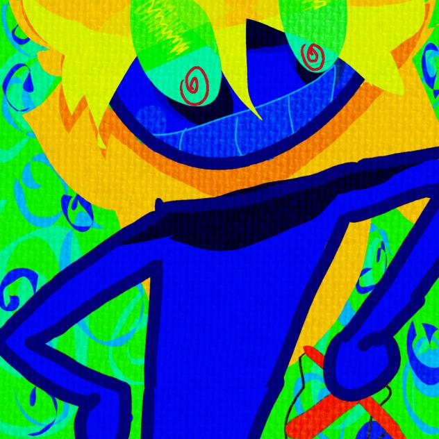 CRAZY MAN GOING CRAZY (⊙_ ) - ibisPaint