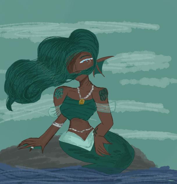Mysterious mermaid